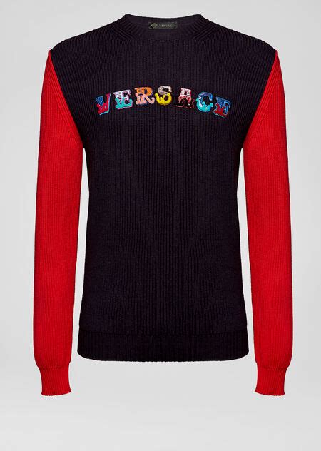 versace knitwear for men|versace signature for men.